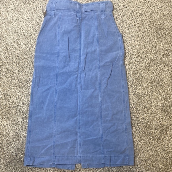 Free People Catching Feelings blueberry pie Skirt 4 NWT - Picture 11 of 12